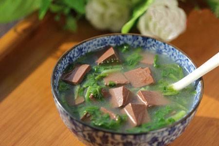 巢湖鸭血汤做法