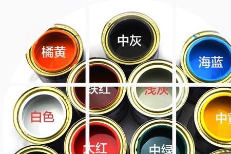 醇酸调和漆能用自喷漆调颜色