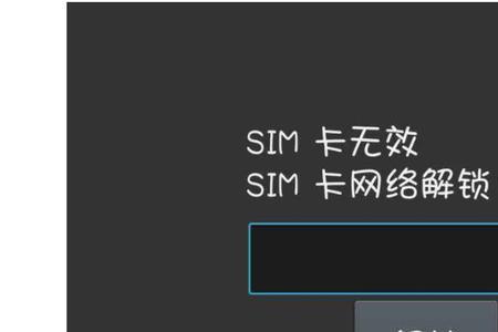 需要输入pin码才能使用手机啥意思