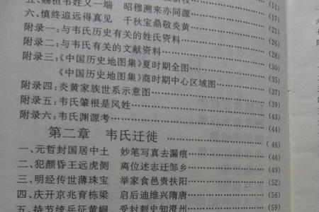 韦姓在中国排名