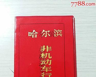 机动车红色的本叫什么名字