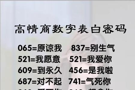 12开头的爱情数字