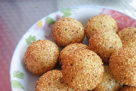 速冻麻团怎么炸不塌陷