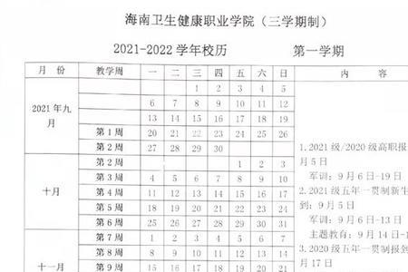 2022海口市一中高中部开学时间