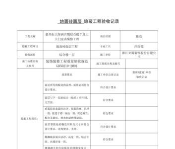 隐蔽工程验收包含哪些内容