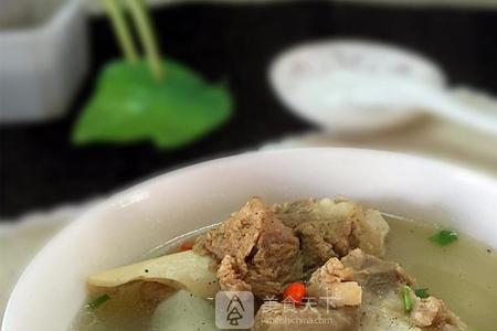 羊排汤怎样熬成白色