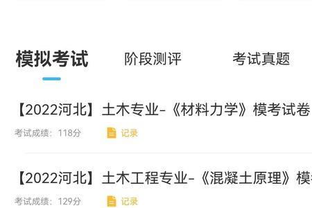 模考啥意思