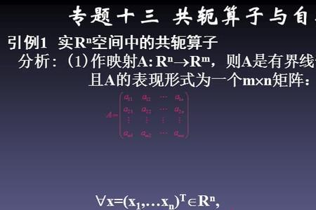 复共轭与共轭有什么区别