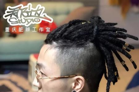 中间头发稀少能接脏辫吗