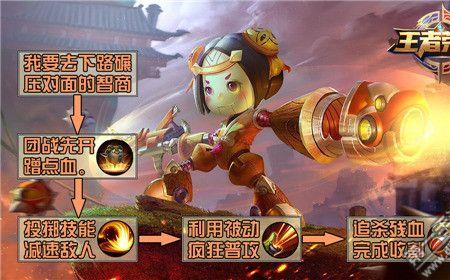 鲁班七号三个技能顺序是什么