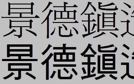 简单繁体字