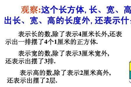 长方形的体积和长方体体积区别