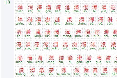 三点水旁加上敞读什么