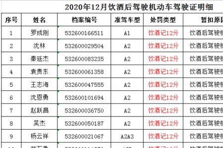 驾驶证一共几分