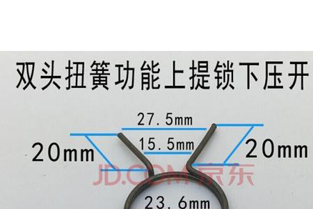 厕所门把手的卡簧安装技巧