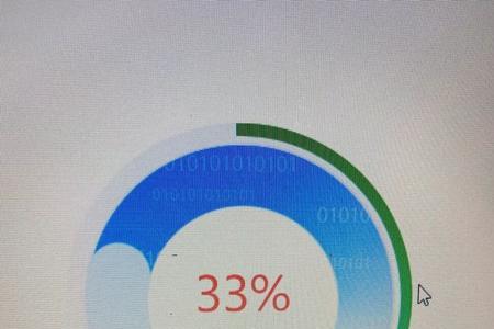 苹果x刷机到60%就不动了