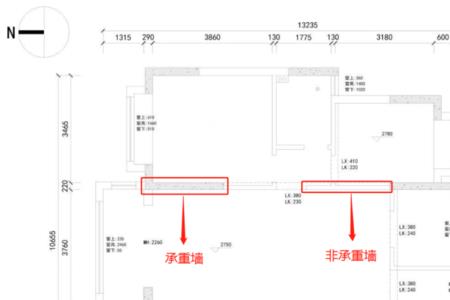 分户墙非承重墙能敲吗