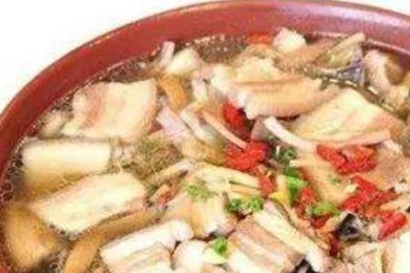干墨鱼蒸肉正宗做法