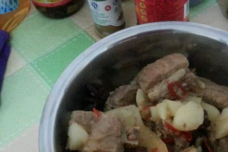 清炖腿子骨的做法