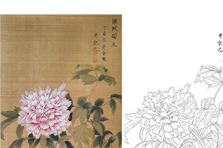工笔画可以先勾线再上板吗