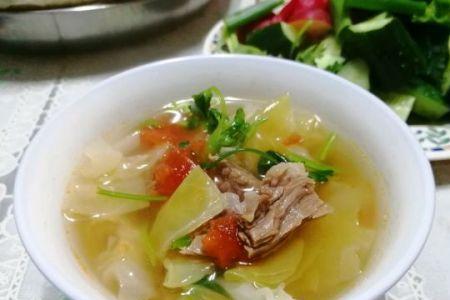 西红柿炖圆白菜的做法大全