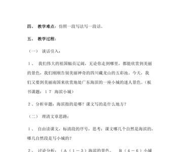 什么的海滨小城填空词语四字