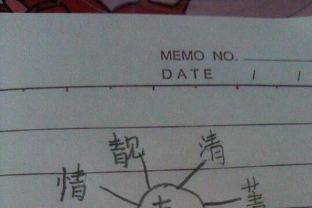 气字旁里面是青念什么