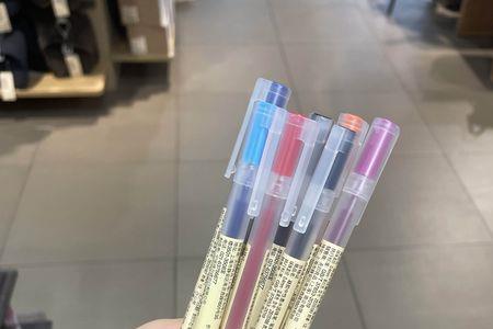 无印良品凝胶墨水笔能考试吗