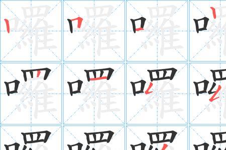 新华字典罗字怎么查