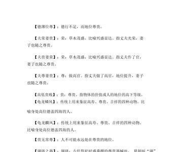领导成语