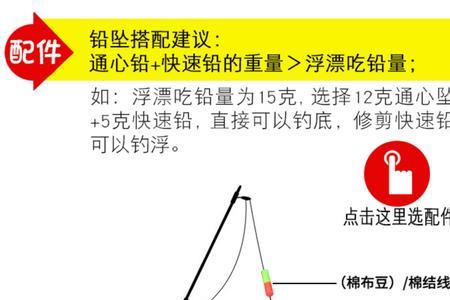 矶竿滑漂钓翘嘴线组