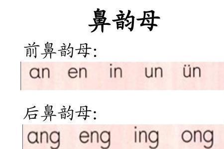 承认是前鼻音还是后鼻音