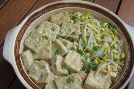 黄豆芽炖豆腐果汤的做法有哪些