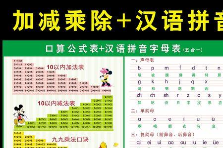 小学变号口诀大全