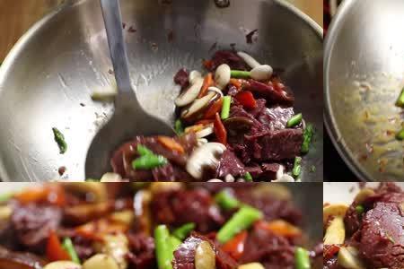 大刀牛肉的做法