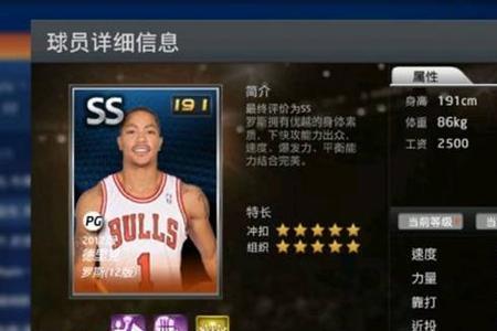 nba2k19罗斯是哪个球队