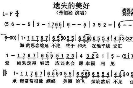 丢失你的面孔是什么歌