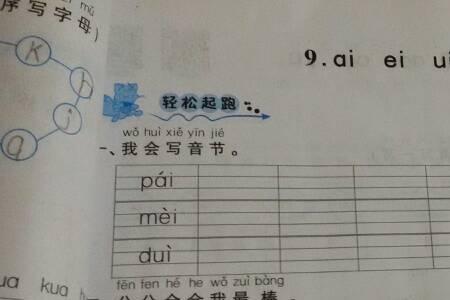 知道音节