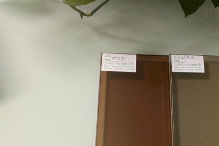 茶色玻璃材质怎么调
