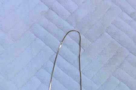 18克金项链断了怎么接