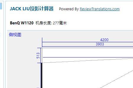120寸幕布与投影仪最佳距离