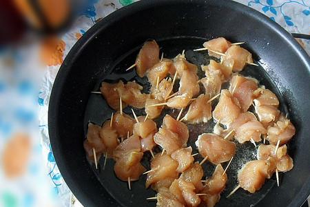 牙签肉怎么炸不粘锅
