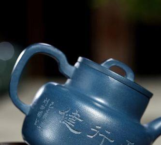 天青泥紫砂壶为什么是蓝的