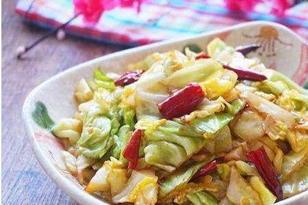 牛杂炒圆白菜的家常做法