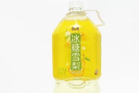 康师傅冰糖雪梨是烂梨做的吗