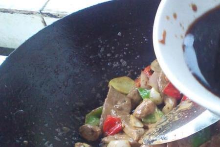 猪肝粉炒到什么程度