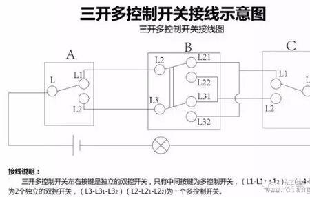 开关回路接法