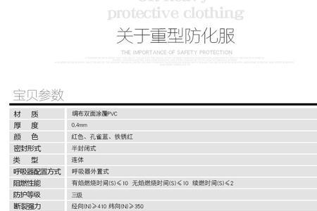 消防化学防护服分为几个等级