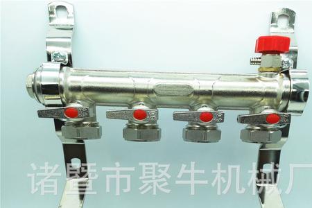 地暖分水器圆形旋钮正确开关