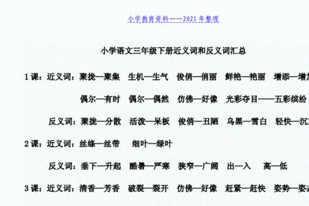 风景名胜近义词反义词